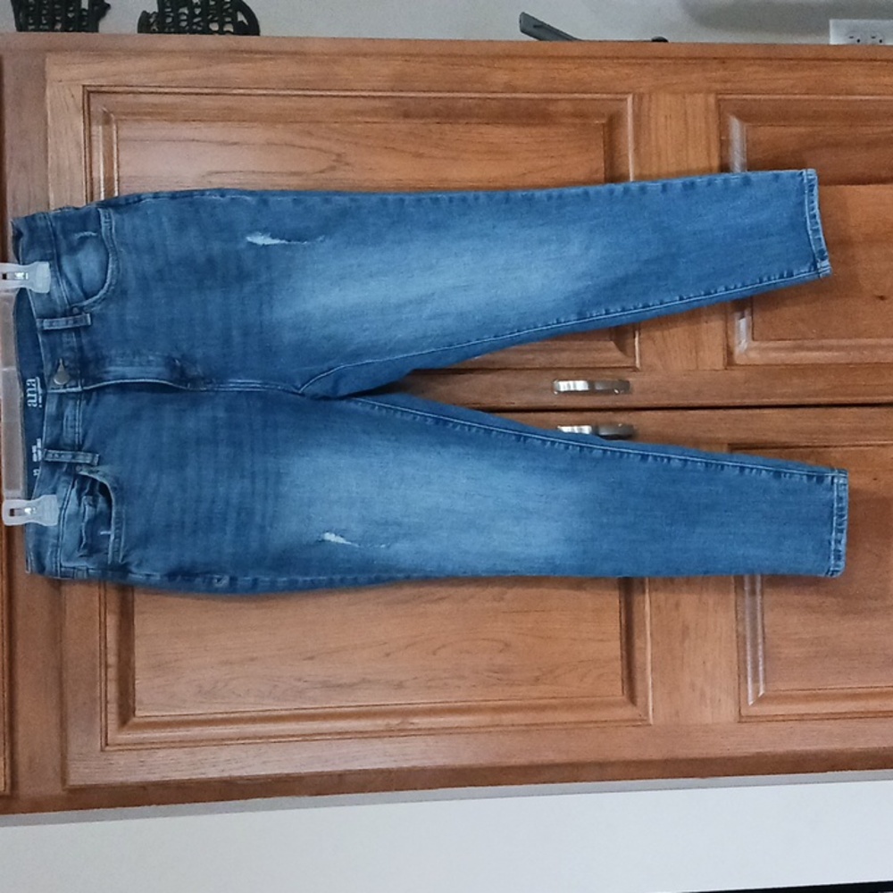 A.N.A highrise skinny ankle jeans